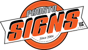 Pronto Signs logo
